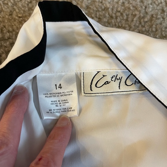 Kathy Che button down blouse - Picture 4 of 5